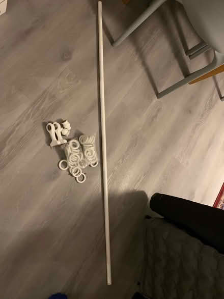 Photo of free Curtain poll and rings (Peckham SE15) #1