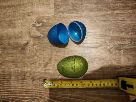 Photo of free Small plastic glittery eggs (Old Woking GU22) #1