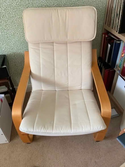 Photo of free Ikea Poang chair & Matching footstool (Kirkby Lonsdale LA6) #1