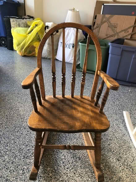 Photo of free Child’s rocking chair (Cockeysville) #1