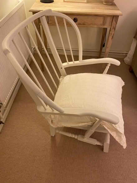 Photo of free Painted wooden armchair (Henley-on-Thames RG9) #2