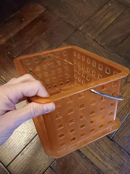 Photo of free Plastic basket (Columbia Heights) #1