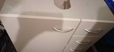 Photo of free White Bathroom cabinet (E9 Hackney) #1
