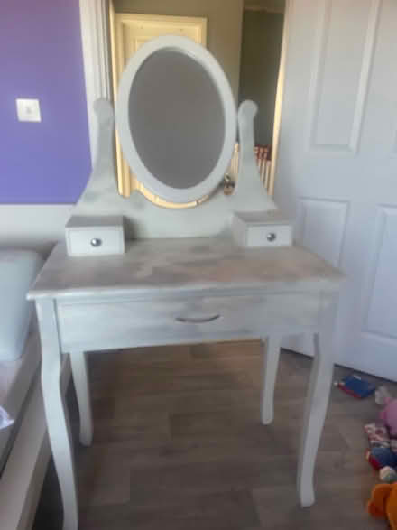 Photo of free Vanity desk and chair (Beeston) #2