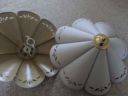 Photo of free Pale blue ceiling shades (Poplars SG2) #1
