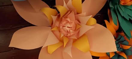 Photo of free 5 x stunning handmade paper/card flowers (Westbourne Park W11) #3