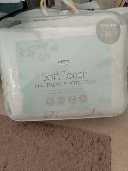 Photo of free Double Mattress protectors x 2 (Bradway S17) #1