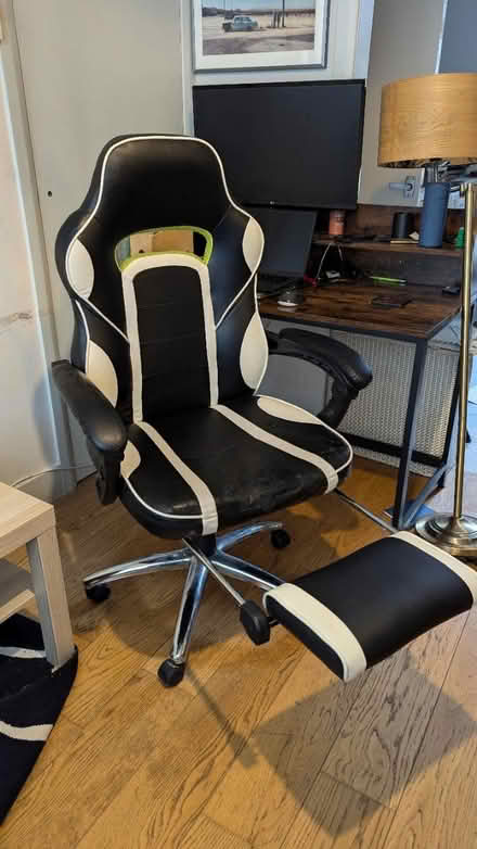 Photo of free Reclining gaming chair inc leg rest (Stockwell / Brixton SW9) #2