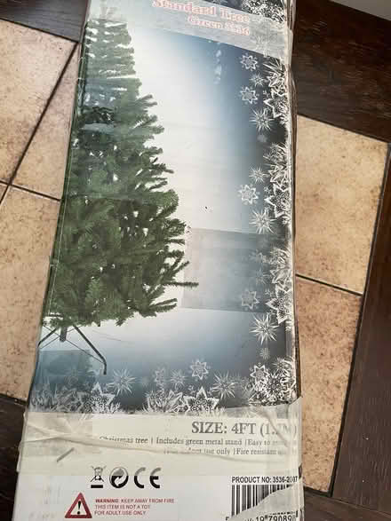 Photo of free Artificial Christmas Tree 4ft (Westerton, Bearsden G61) #1
