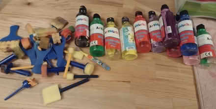 Photo of free Ready mix kids craft paint and rollers (Haynes MK45) #3