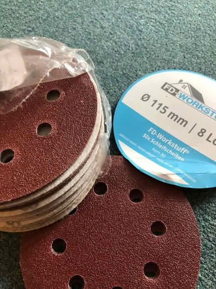 Photo of free Sanding discs. 115mm (Chelston,Torquay) #1