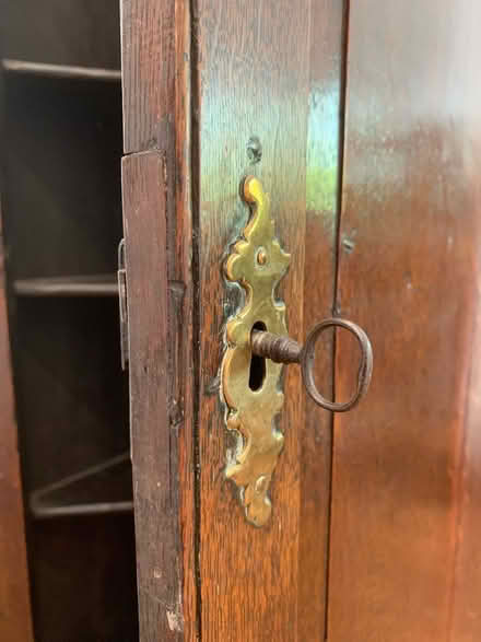 Photo of free Antique Georgian corner cupboard (Dorchester on Thames OX10) #2