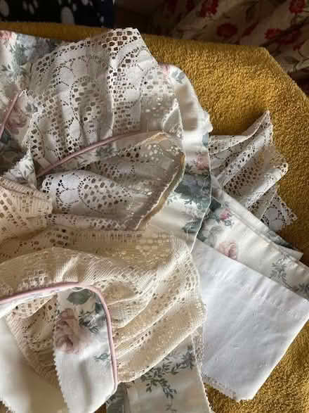 Photo of free Fabric and lace off-cuts (Malvern WR14) #2