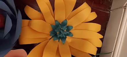 Photo of free 5 x stunning handmade paper/card flowers (Westbourne Park W11) #4