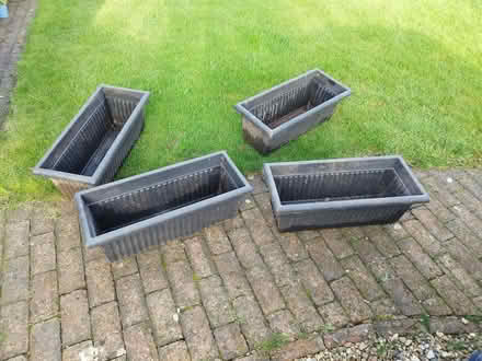 Photo of free Four Large Trough Planters (Hurst Golf Course RG41) #1