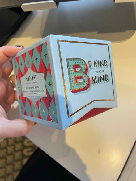 Photo of free Neom Christmas candle, burnt once (Sidlow RH2) #3