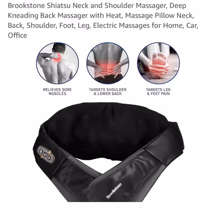 Photo of free Brookstone Neck massager (Somerville Near Porter Square) #1