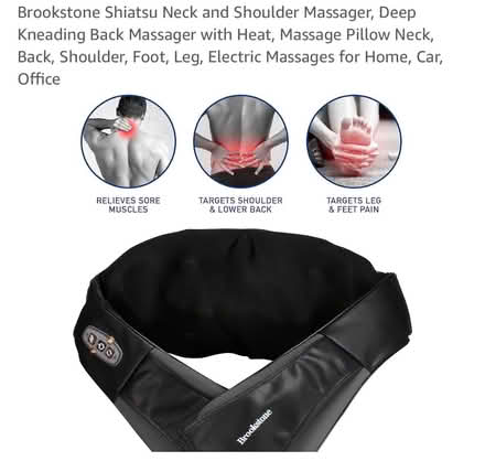 Photo of free Brookstone Neck massager (Somerville Near Porter Square) #1