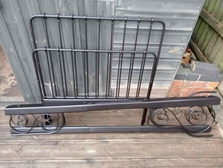 Photo of free Ikea black iron kids extendable bed (GL2 Armscroft) #1