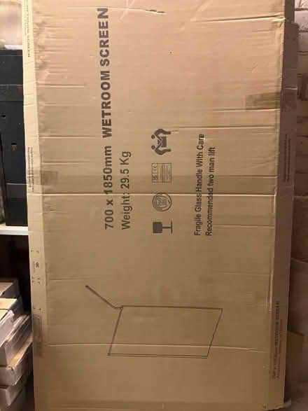 Photo of free Wet room shower screen and fittings. (Wokingham RG40) #1