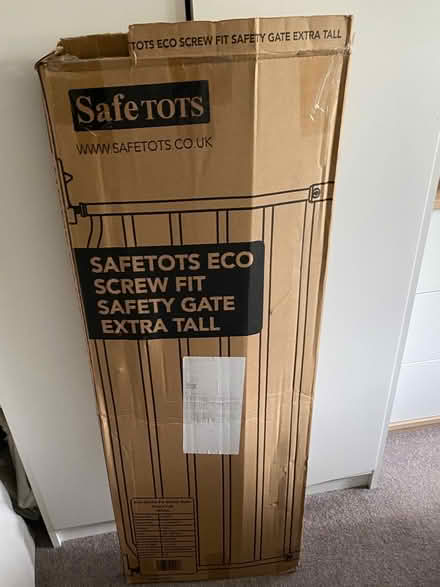 Photo of free Stair gate - extra tall (Crouch End N8) #1