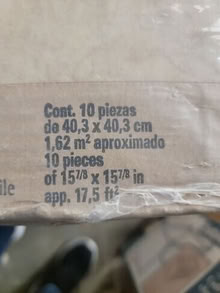 Photo of free Taupe Ceramic Floor Tiles (15 7/8 x 15 7/8) 8 Boxes of 10 Tiles #3