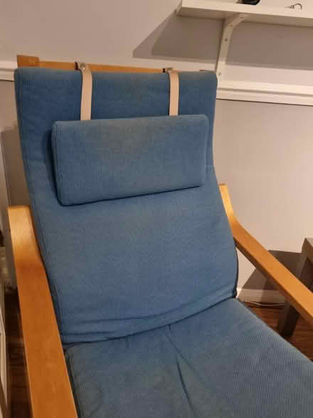 Photo of free Armchair & foot stool (Southgate, London) #2