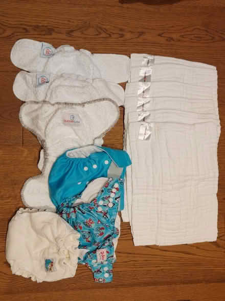 Photo of free Assorted reusable nappies & liners (Ware SG12) #2