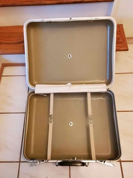 Photo of free Old hardshell suitcase (Novi, 10mile + Meadowbrook) #1