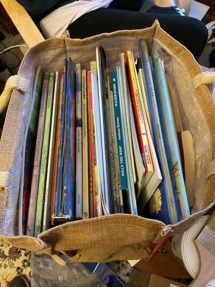 Photo of free Large Tesco hessian bag of childrens books (Greenhill S8) #1