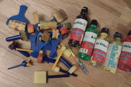Photo of free Ready mix kids craft paint and rollers (Haynes MK45) #1