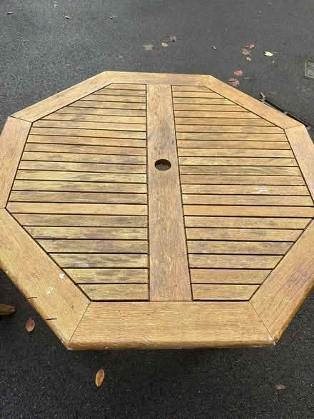 Photo of free Garden table and 4 chairs (Bathford) #2