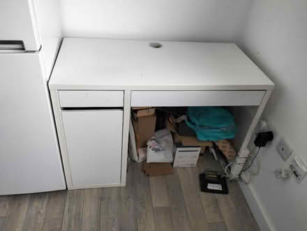 Photo of free White Desk - Must go by Thursday (BN7) #1