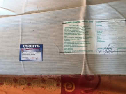Photo of free Two Seater Sofa Bed (Wales S26) #2