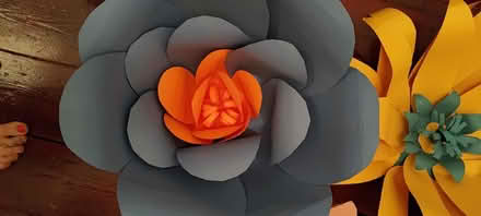 Photo of free 5 x stunning handmade paper/card flowers (Westbourne Park W11) #2