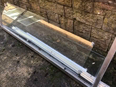 Photo of free 3 glass panels from shower, for re-use (Presteigne LD8) #1