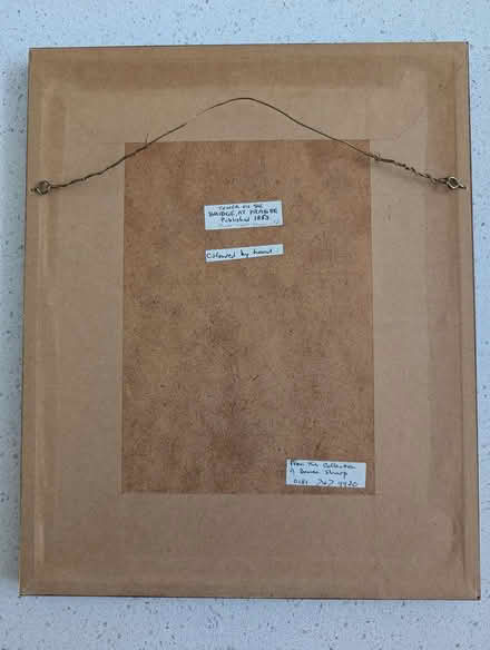 Photo of free Antique print of Prague tower (Ballybrack/Killiney) #2