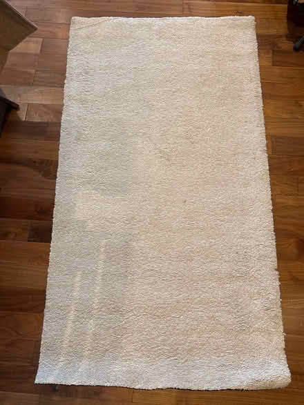 Photo of free Cream-coloured IKEA rug (Crouch End N8) #1