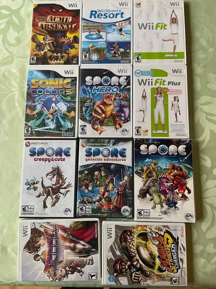 Photo of free Wii games (Conroy Rd & Walkley Rd) #1