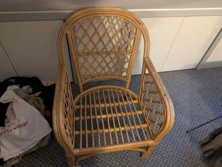 Photo of free Wicker Chair (Penarth) #1