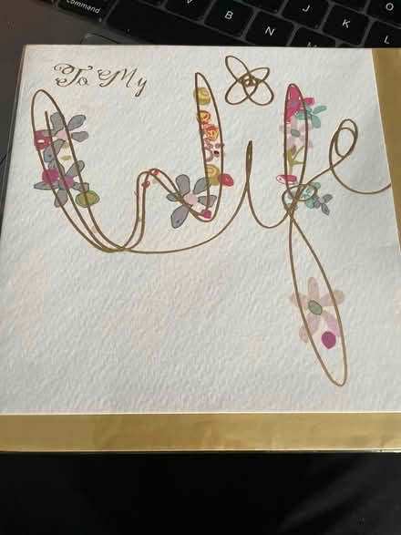 Photo of free ‘To my wife ‘ card (SE28) #1