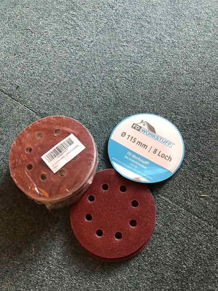 Photo of free Sanding discs. 115mm (Chelston,Torquay) #2