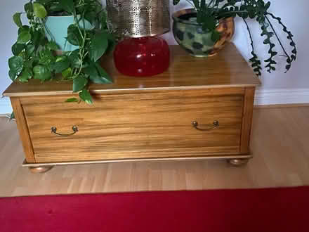 Photo of free Coffee table, large drawer space (Southborough TN4) #1