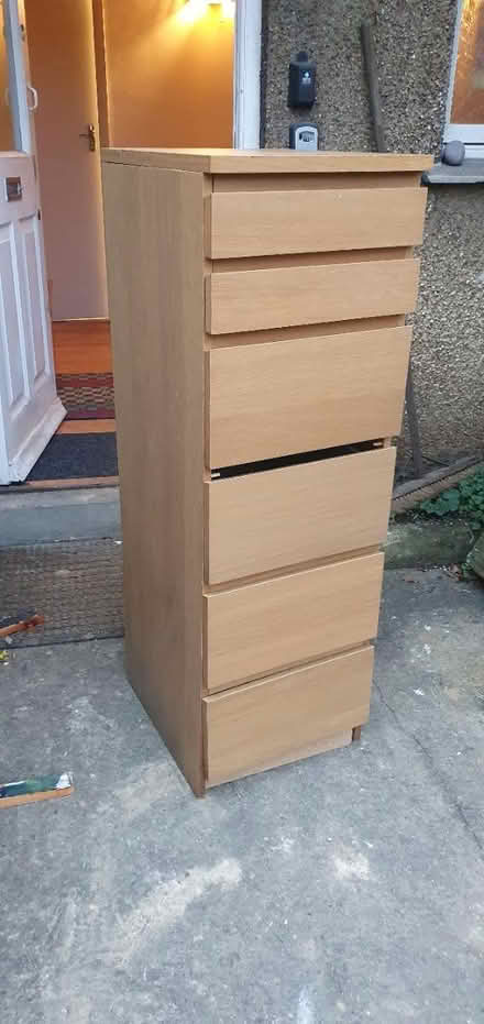 Photo of free Ikea thin set of drawers (Lansdown, Stroud) #1