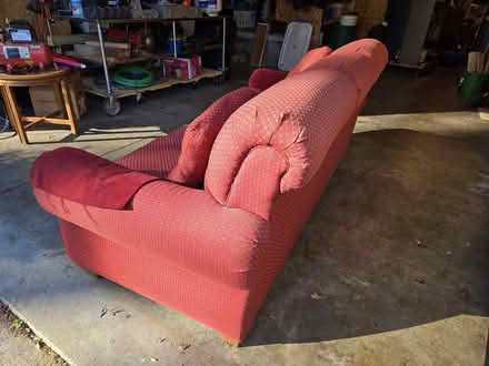 Photo of free Red Sofa (Farmington Hills) #2