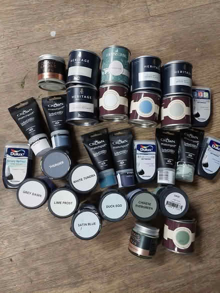 Photo of free Various paint samples (TN13) #1