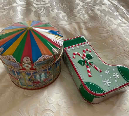 Photo of free Two empty tins (welling DA16) #1