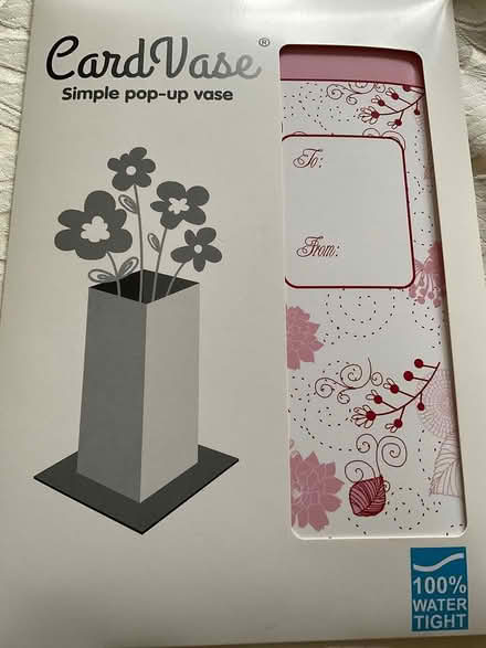 Photo of free Pop up card vase holder (welling DA16) #1