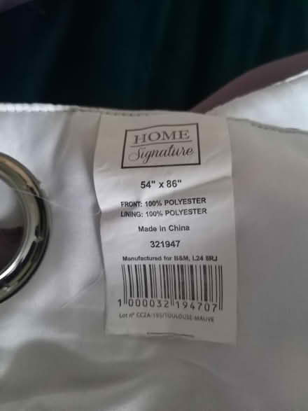Photo of free Lined curtains (Hoylake CH47) #2