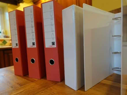 Photo of free Box Files, Ring Binders and Document Wallets (Fincham PE33) #1